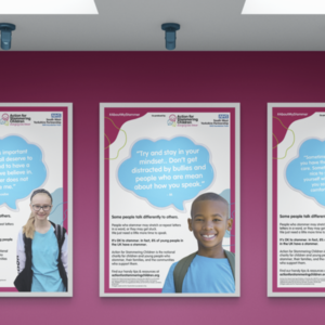 #AboutMyStammer – New posters designed by young people who stammer!