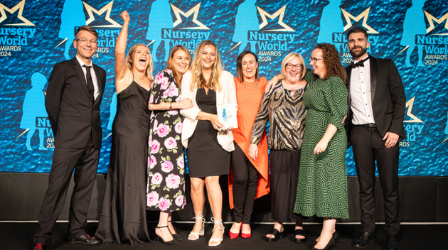Doris Venner pre-school recognised for their inclusive practice at the Nursery World Awards