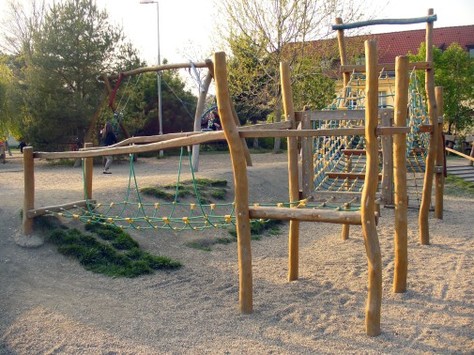 Wooden playground 505x378
