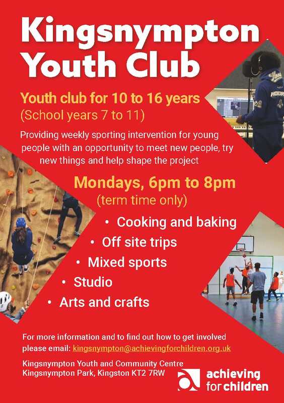 AfC Info website Kingston and Richmond Young People