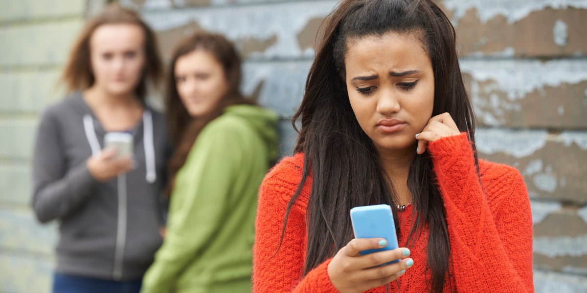 Young person on the phone