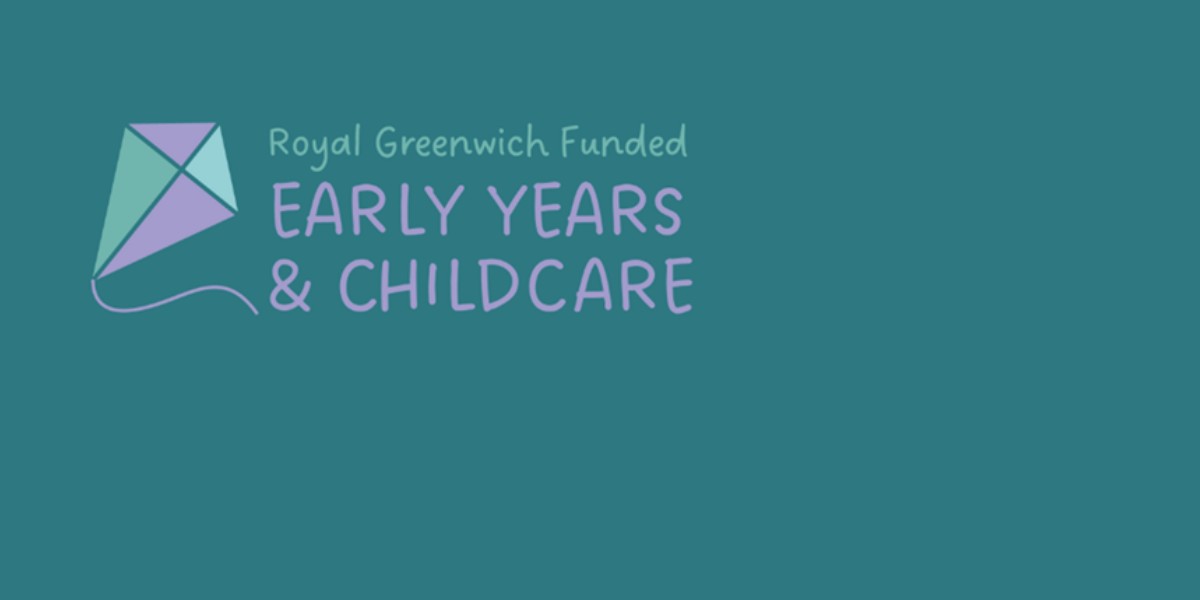 Royal Greenwich Funded Early Years and Childcare Logo