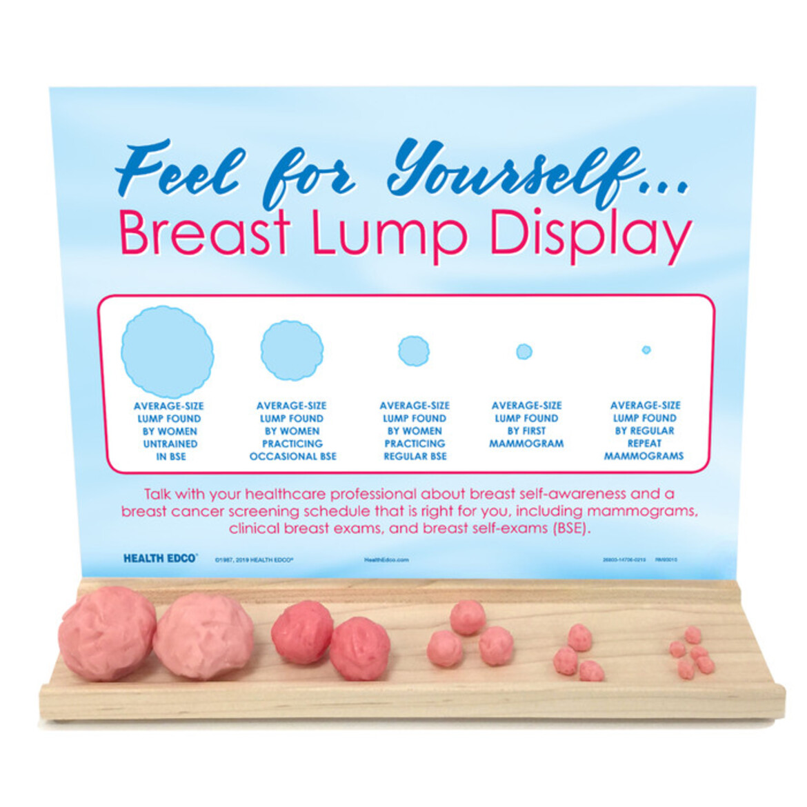 image showing breast lump model