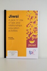 Yellow booklet titled a pick n mix of sex and relationships education activities