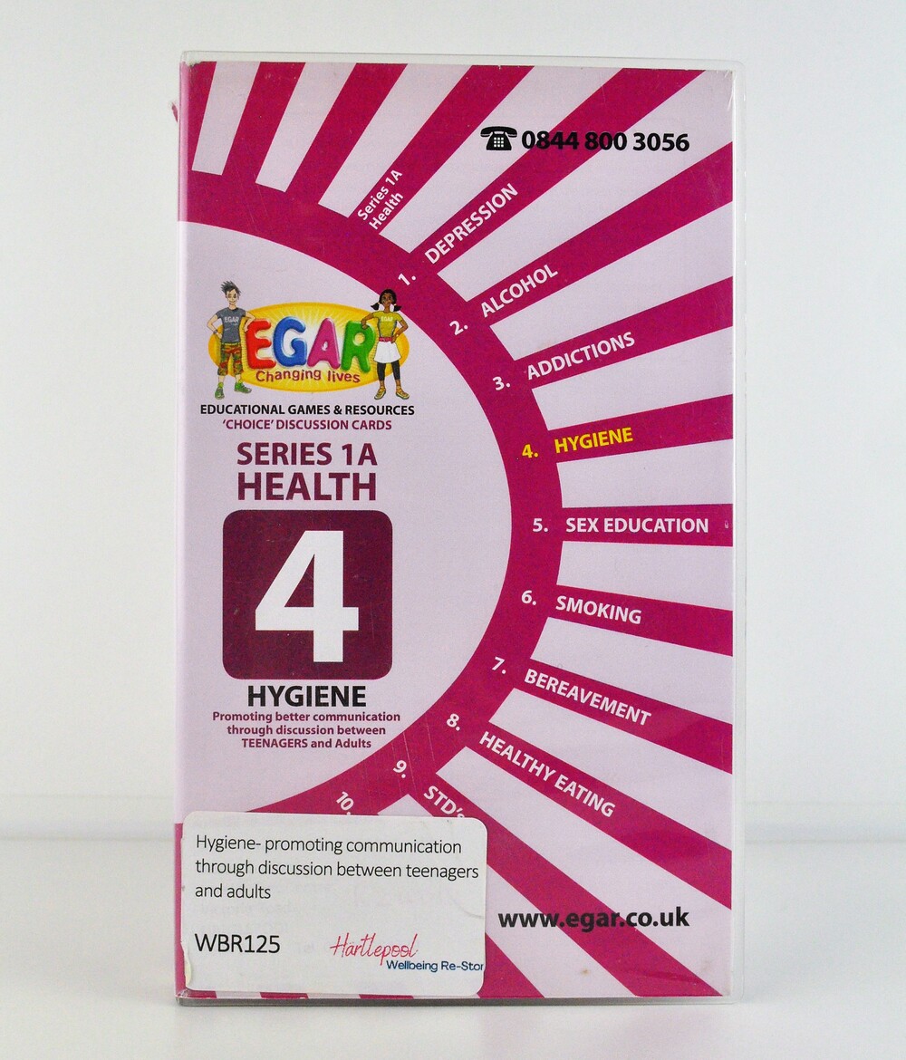 DVD box promoting hygiene 