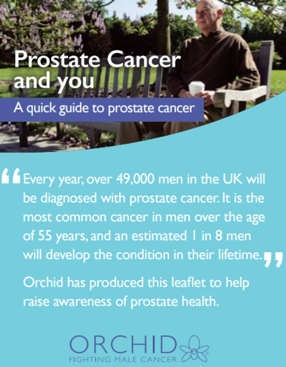 guide cover showing a man on a bench outside 