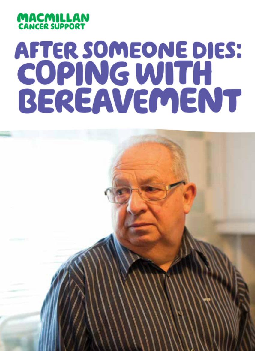 older man on the front of the leaflet 