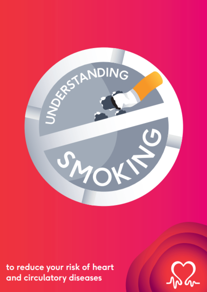 Prohibited sign with a cigarette titled understanding smoking 