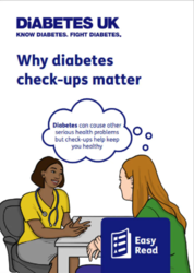 A person talking to a patient 