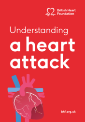 A red cover with white text and a red heart