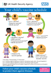 A poster with cartoon children and text 