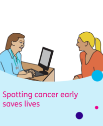 spotting cancer early saves lives leaflet 
