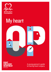 red leaflet cover titled my heart op 