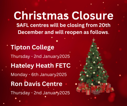 Christmas Closure