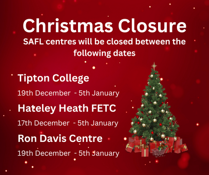 Christmas Closure
